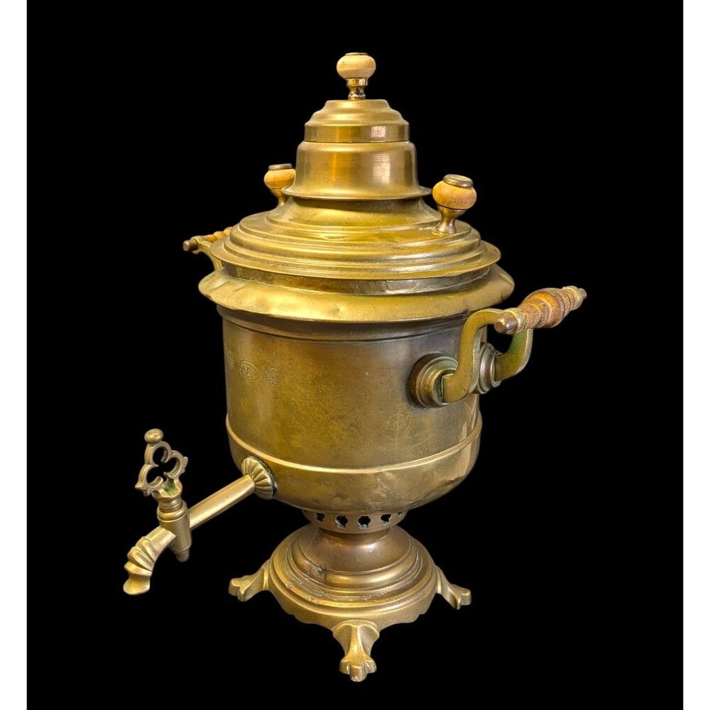 Antique Russian Imperial Samovar Sotnikov F|A Tula 19 century